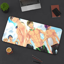 Charger l&#39;image dans la galerie, Free! Rin Matsuoka, Makoto Tachibana, Haruka Nanase, Nagisa Hazuki Mouse Pad (Desk Mat) On Desk
