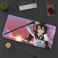 Charger l&#39;image dans la galerie, Infinite Stratos Houki Shinonono Mouse Pad (Desk Mat) On Desk
