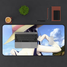 Load image into Gallery viewer, Mei Misaki Mouse Pad (Desk Mat) With Laptop
