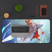 Load image into Gallery viewer, Sword Art Online Asuna Yuuki Mouse Pad (Desk Mat) With Laptop
