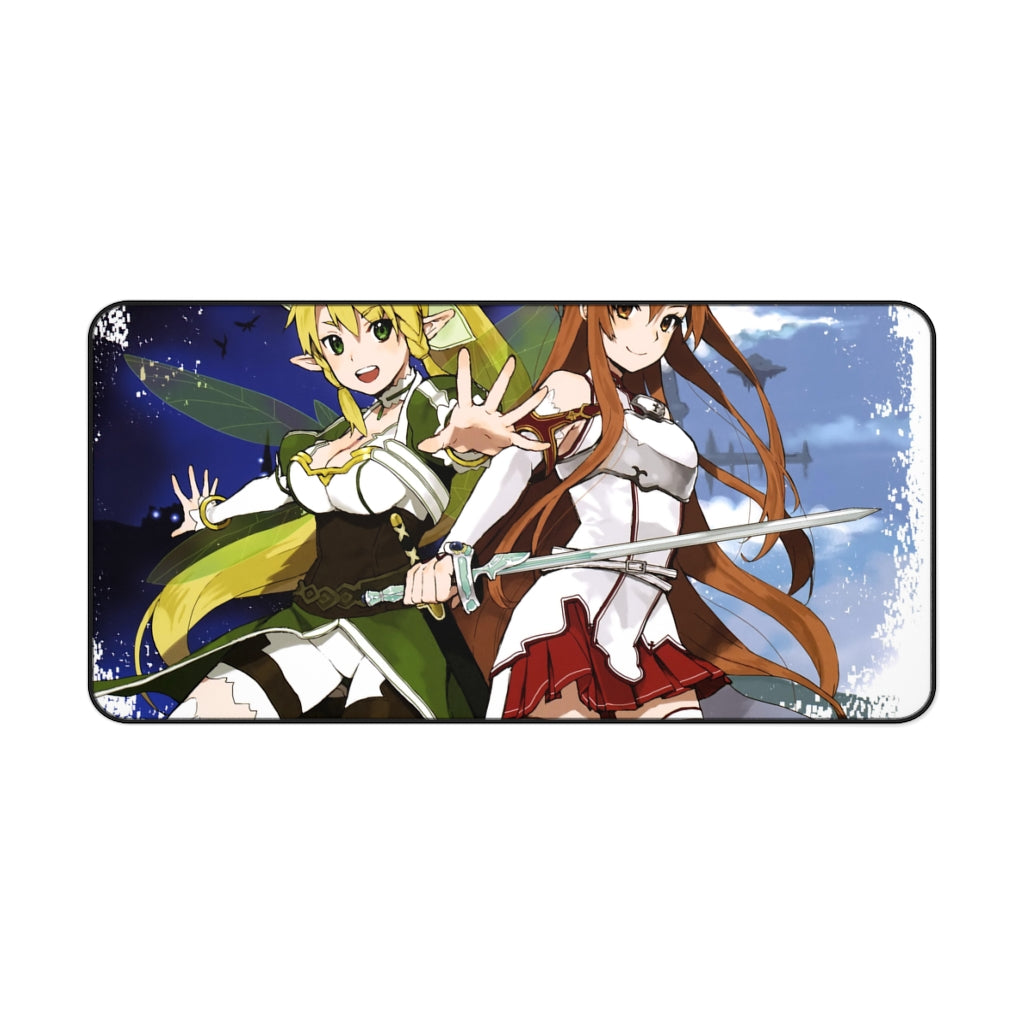 Leafa and Asuna Mouse Pad (Desk Mat)