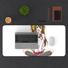 Charger l&#39;image dans la galerie, Infinite Stratos Mouse Pad (Desk Mat) With Laptop
