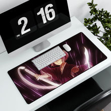 Load image into Gallery viewer, Kuchiki Rukia Mouse Pad (Desk Mat) With Laptop
