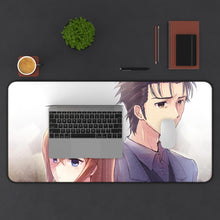 Cargar imagen en el visor de la galería, Steins;Gate Kurisu Makise Mouse Pad (Desk Mat) With Laptop
