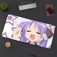 Cargar imagen en el visor de la galería, Lucky Star Kagami Hiiragi Mouse Pad (Desk Mat) On Desk
