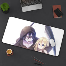 Cargar imagen en el visor de la galería, Angels Of Death Rachel Gardner Mouse Pad (Desk Mat) On Desk
