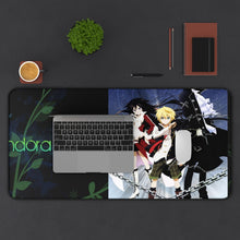 Load image into Gallery viewer, Pandora Hearts Gilbert Nightray, Alice Baskerville, Oz Vessalius Mouse Pad (Desk Mat) With Laptop
