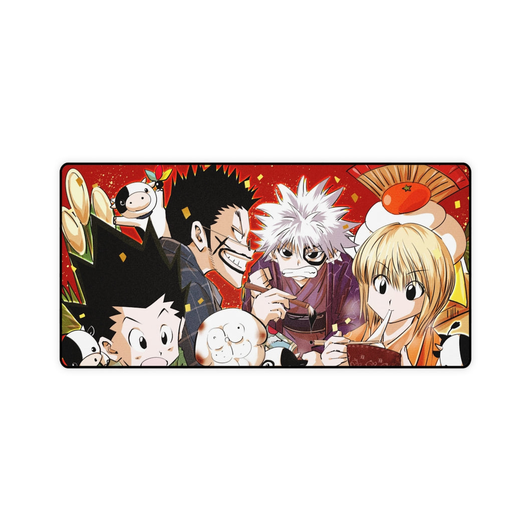 Hunter x Hunter Killua Zoldyck, Kurapika, Gon Freecss Mouse Pad (Desk Mat)