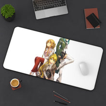 Cargar imagen en el visor de la galería, Sword Art Online Asuna Yuuki, Suguha Kirigaya Mouse Pad (Desk Mat) On Desk
