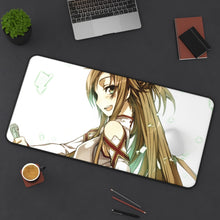 Cargar imagen en el visor de la galería, Sword Art Online Asuna Yuuki Mouse Pad (Desk Mat) On Desk
