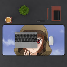 Cargar imagen en el visor de la galería, Spice And Wolf Mouse Pad (Desk Mat) With Laptop
