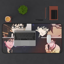 Cargar imagen en el visor de la galería, Blue Exorcist Yukio Okumura Mouse Pad (Desk Mat) With Laptop
