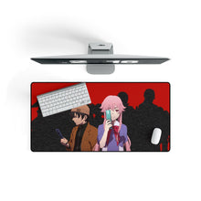 Load image into Gallery viewer, Mirai Nikki Mouse Pad (Desk Mat) On Desk
