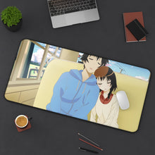 Load image into Gallery viewer, Nisekoi Kosaki Onodera Mouse Pad (Desk Mat) On Desk
