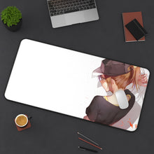 Load image into Gallery viewer, A Certain Scientific Railgun Mikoto Misaka Mouse Pad (Desk Mat) On Desk
