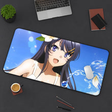 Cargar imagen en el visor de la galería, Rascal Does Not Dream Of Bunny Girl Senpai Mouse Pad (Desk Mat) On Desk
