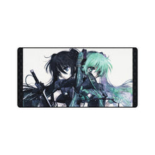 Cargar imagen en el visor de la galería, Black Rock Shooter and Hatsune Miku Mouse Pad (Desk Mat)
