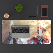 Charger l&#39;image dans la galerie, Fate/Apocrypha Siegfried, Saber Of Black, Saber Of Red Mouse Pad (Desk Mat) With Laptop
