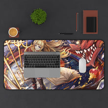 Load image into Gallery viewer, Granblue Fantasy Cagliostro, Granblue Fantasy, Ouroboros Mouse Pad (Desk Mat) With Laptop
