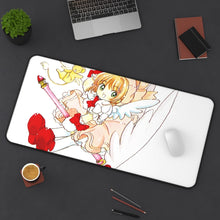 Cargar imagen en el visor de la galería, Cardcaptor Sakura Sakura Kinomoto Mouse Pad (Desk Mat) On Desk
