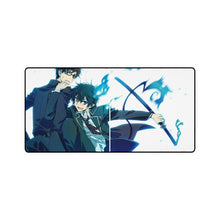 Load image into Gallery viewer, Rin and Yukio Okumura Mouse Pad (Desk Mat)
