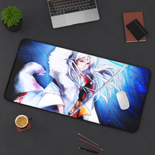 Load image into Gallery viewer, Inuyasha Inuyasha, Sesshōmaru Mouse Pad (Desk Mat) On Desk
