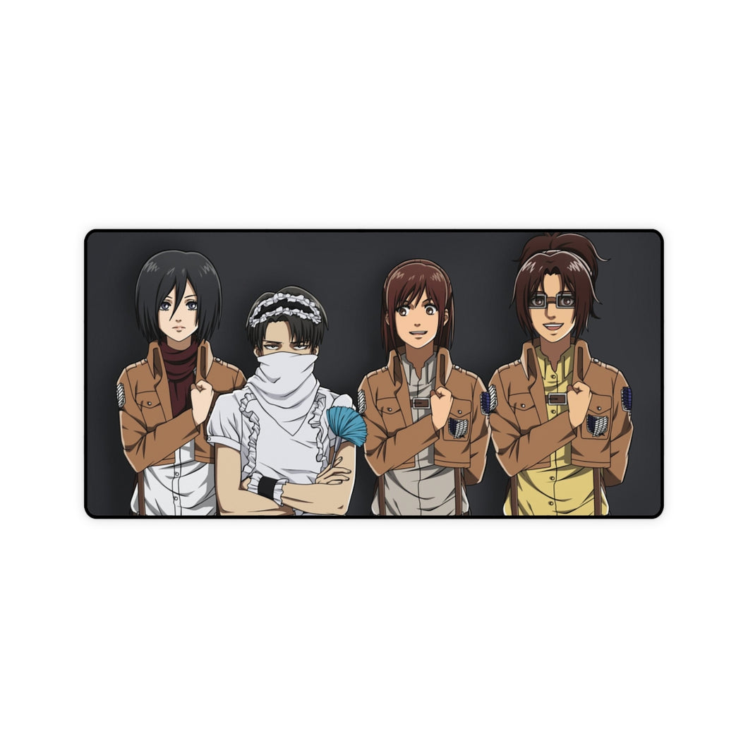 Tapis de souris (tapis de bureau) Anime Attack On Titan