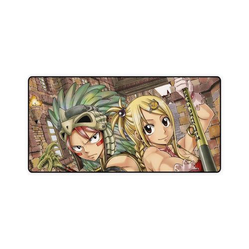 Fairy Tail Natsu Dragneel, Lucy Heartfilia Mouse Pad (Desk Mat)