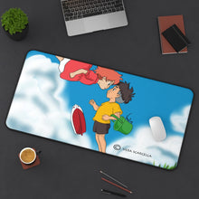 Load image into Gallery viewer, Ponyo Ponyo Mouse Pad (Desk Mat) On Desk
