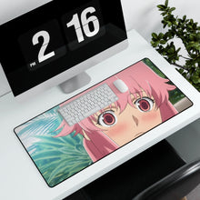 Cargar imagen en el visor de la galería, Mirai Nikki Yuno Gasai Mouse Pad (Desk Mat) With Laptop
