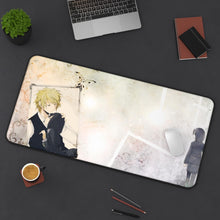 Cargar imagen en el visor de la galería, Durarara!! Shizuo Heiwajima, Anri Sonohara Mouse Pad (Desk Mat) On Desk
