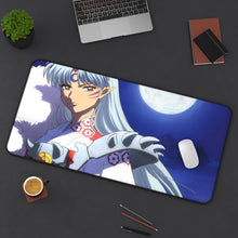 Cargar imagen en el visor de la galería, InuYasha Mouse Pad (Desk Mat) On Desk
