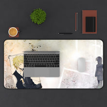 Cargar imagen en el visor de la galería, Durarara!! Shizuo Heiwajima, Anri Sonohara Mouse Pad (Desk Mat) With Laptop
