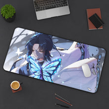 Cargar imagen en el visor de la galería, Shinobu Kochou Mouse Pad (Desk Mat) On Desk
