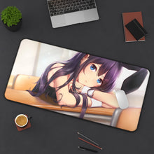 Load image into Gallery viewer, Rascal Does Not Dream Of Bunny Girl Senpai Mouse Pad (Desk Mat) On Desk
