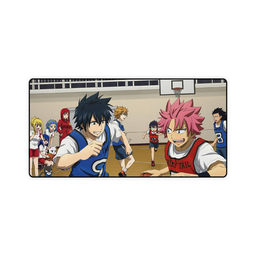 Fairy Tail Natsu Dragneel, Erza Scarlet, Gray Fullbuster, Lucy Heartfilia, Happy Mouse Pad (Desk Mat)