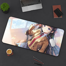 Cargar imagen en el visor de la galería, Rascal Does Not Dream Of Bunny Girl Senpai Mouse Pad (Desk Mat) On Desk
