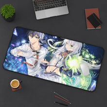 Charger l&#39;image dans la galerie, Rokudenashi Majutsu Koushi To Akashic Records Sistine Fibel, Glenn Radars Mouse Pad (Desk Mat) On Desk
