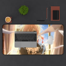 Charger l&#39;image dans la galerie, Violet Evergarden Mouse Pad (Desk Mat) With Laptop
