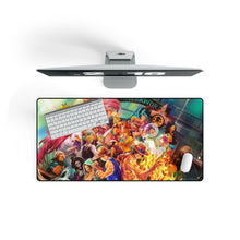 Load image into Gallery viewer, One Piece Monkey D. Luffy, Roronoa Zoro, Sanji, Nico Robin, Tony Tony Chopper Mouse Pad (Desk Mat) With Laptop
