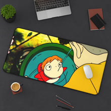 Load image into Gallery viewer, Ponyo Ponyo Mouse Pad (Desk Mat) On Desk
