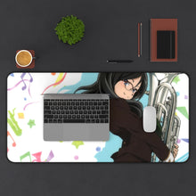 Load image into Gallery viewer, Sound! Euphonium Mouse Pad (Desk Mat) With Laptop
