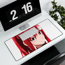 Load image into Gallery viewer, Fairy Tail Erza Scarlet Mouse Pad (Desk Mat) With Laptop
