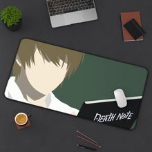 Cargar imagen en el visor de la galería, Light Yagami 8k Mouse Pad (Desk Mat) On Desk
