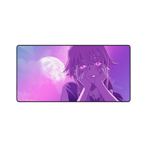 Gasai Yuno in the moonlight Mouse Pad (Desk Mat)