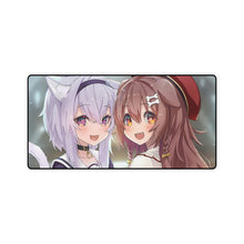 Load image into Gallery viewer, Inugami Korone &amp; Nekomata Okayu Mouse Pad (Desk Mat)
