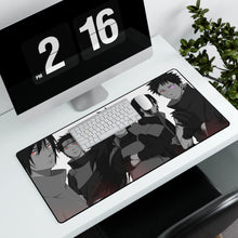 Load image into Gallery viewer, Uchiha Clan Mouse Pad (Desk Mat) With Laptop
