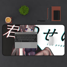 Load image into Gallery viewer, Rascal Does Not Dream Of Bunny Girl Senpai Mouse Pad (Desk Mat) With Laptop
