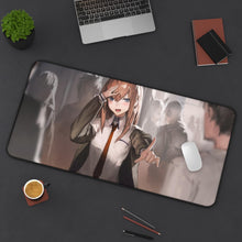 Load image into Gallery viewer, Assistant Christina- Makise Kurisu Mouse Pad (Desk Mat) On Desk
