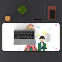 Cargar imagen en el visor de la galería, Hajimete No Gal Mouse Pad (Desk Mat) With Laptop
